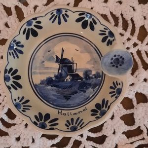 Delfts blue ashtray